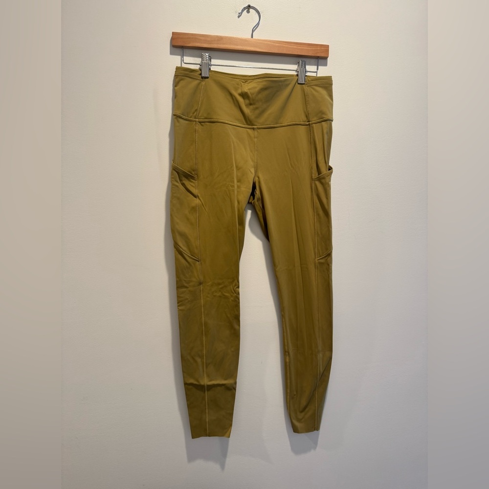Lululemon Fast and Free Tight II 25" Nulux Grape Leaf Leggings